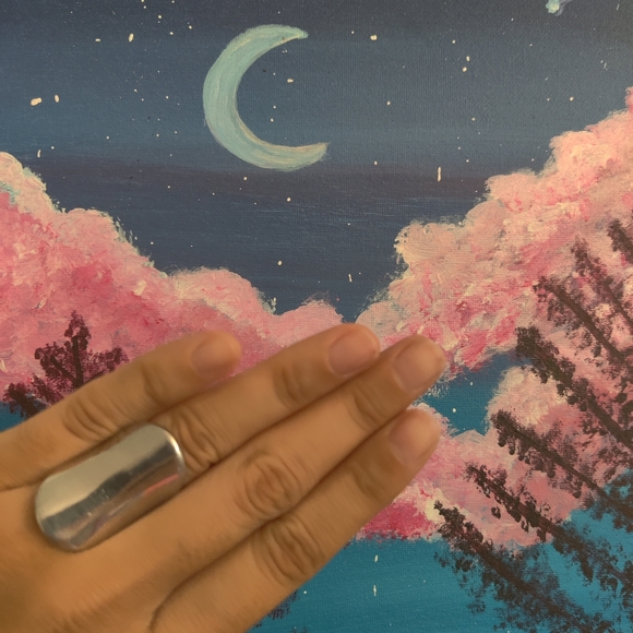 unbranded Jewelry - Sterling Silver Ring Size 5 1/2 (approximate)